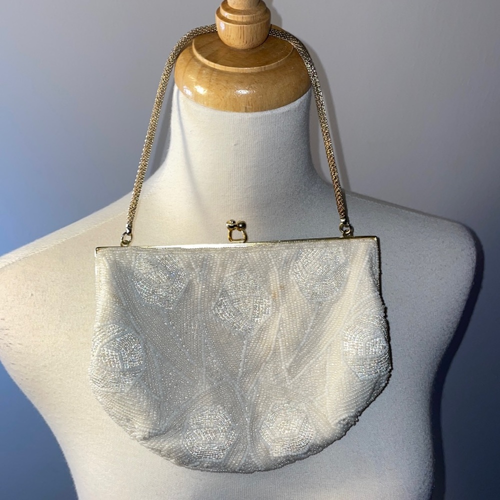 Vintage Wolhborg beaded handbag
